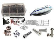 RC Screwz Traxxas Nitro Vee Stainless Steel Screw Kit tra026