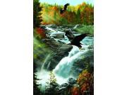 Eagles at the Waterfall 1000 Piece Jigsaw Puzzle by SunsOut