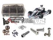 RC Screwz Thunder Tiger KT8 Racing Kart Stainless Steel Screw Kit thu026