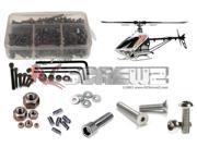 RC Screwz JR Vibe 50 3D Pro Stainless Steel Screw Kit jr018