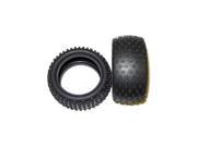 06025 Two 2.2 Rear Off Road Knobby Tires Redcat Part Shockwave Tornado Models
