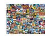 Jigsaw Puzzle 1000 Pieces 24 X30 Roadside America