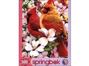 Springtime Cardinals 500 Piece Puzzle by Springbok