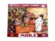 Susan Winget Candy Canes 1000 Piece Puzzle by Go! Games