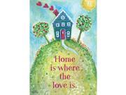 Lang 1710011 Loving Home Flag by Wendy Bentley Large