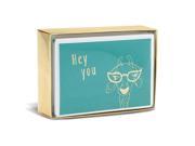 Hipster Giraffe Blank Notecards by Graphique