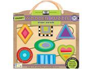 Shape Parade Green Start Chunky Wooden Puzzles PZZL