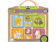 Big and Little Wooden 8 Piece Puzzle by Innovative Kids