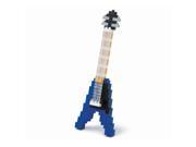 Nanoblock Electric Guitar Building Kit Blue