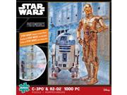 Star Wars Photomosaic Droids 1000 Piece Puzzle by Buffalo Games