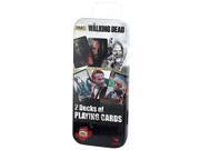 Walking Dead 2 Pack Playing Cards in Tin by Cardinal
