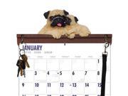 Pug Calendar Caddy Leash Hook by DogBreedStore.com