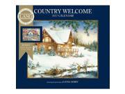 Country Welcome Deluxe Wall Calendar by Lang Companies