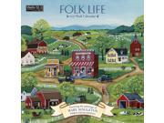 Mary Singleton Folk Life Wall Calendar by Wells Street by LANG