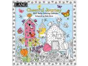 Lang Cheerful Journey 2017 Coloring Box Calendar by Debi Hron 12 Month Format 17991023013