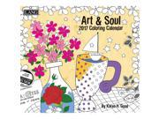 Coloring Art and Soul Wall Calendar by Lang Companies