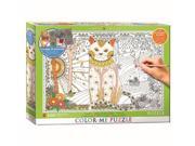 Color Me Magic Cat 500 Piece Puzzle by Eurographics