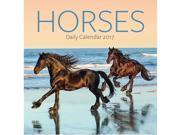 Horses Desk Calendar by Wells Street by LANG