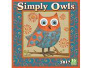 Simply Owls Wall Calendar by Sellers Publishing Inc
