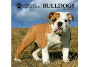 Bulldogs Wall Calendar by Zebra Publishing