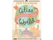 Cities Around the World Poster Wall Calendar by Orange Circle Studios