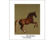 Retrospect Group YCD 043 The Art of Horses 2017 Desk Calendar
