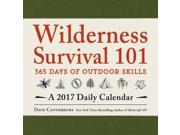 Wilderness Survival 101 Desk Calendar by F W Media