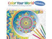 Color Your World Meditative Mandalas Wall Calendar by BrownTrout