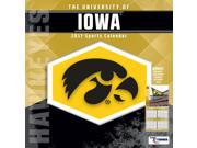 Iowa Hawkeyes Wall Calendar by Turner Licensing