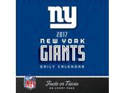 New York Giants Desk Calendar by Turner Licensing