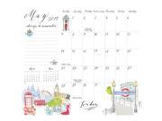 Tourist Magnetic Calendar by Legacy Publishing