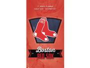 Turner Licensing Sport 2017 Boston Red Sox 17 Month Planner 17998890568