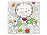 Secret Places Adv in Ink and Image Wall Calendar by Flame Tree Publishing