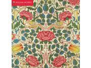 William Morris Wall Calendar by Flame Tree Publishing