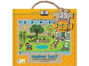 Number Hunt 35 Piece Floor Puzzle by Innovative Kids