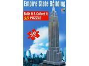 Empire State Building 36 Piece 3 D Puzzle by Go! Games