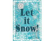 Wells Street by Lang Let It Snow Large Flag by LoriLynn Simms 28 x 40 inches 6200003