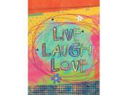 Wells Street by Lang Live Laugh Love Large Flag by Holli Conger 28 x 40 inches 6200006