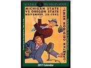 Michigan State Vintage Football Wall Calendar by Asgard Press