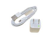 Genuine Apple USB to 8 Pin Lightning Cable MD818ZM A and Wall Charger A1265 for iPhone 5 5S 5C 6 iPod Touch 5G iPod Nano 7G iPad Mini 4G