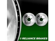 [2 FRONTS] Reliance *OE REPLACEMENT* Disc Brake Rotors F1602