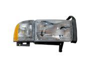 1994 2002 Dodge Ram 1500 Passenger Side Right Head Lamp Assembly incl Parking and Turn Signal Lamps V