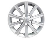 2012 2014 Toyota Camry OEM 17x7 Alloy Wheel Rim Sparkle Silver Full Face Painted 69603