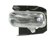 1999 2002 Ford Expedition Driver Left Rectangular Fog Lamp Assembly 1L3Z15200AB includes Brackets CAPA