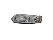 2003 2005 Saturn Ion 1 Driver Side Left Head Lamp Lens and Housing 22712068; 15919399 V