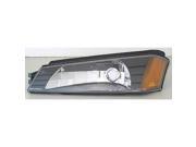 2002 2006 Chevrolet Avalanche 1500 Driver Over Head Lamp Textured Cladded Parking and Signal Lamp 15077336