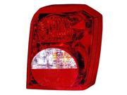 2008 2012 Dodge Caliber Passenger Side Right Tail Lamp Lens and Housing 5160360AA CAPA