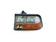1998 2004 GMC Sonoma Driver Side Left Head Lamp Assembly 16526225 includes Fog Lamp CAPA