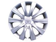 2011 2013 Toyota Corolla OEM 16 Inch Hubcap Wheel Cover Silver Full Face Painted 61159