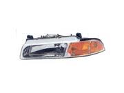 1995 2000 Chrysler Cirrus Driver Side Imprvd Pttrn No Lines in Head Lamp Smooth Surface Head Lamp V